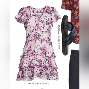 LoveShackFancy floral Dress Size 00
